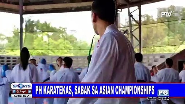 PH karatekas, sabak sa Asian Championships