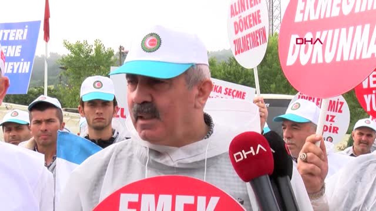 BOLU HAK-İŞ'İN BOLU'DAN ANKARA'YA YÜRÜYÜŞÜ İKİNCİ GÜNÜNDE