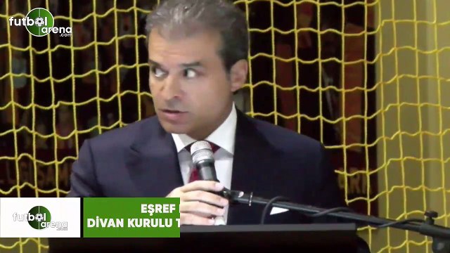 Eşref Hamamcıoğlu, Divan Kurulu Toplantısı'na ara verdi