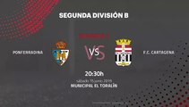 Previa partido entre Ponferradina y F.C. Cartagena Jornada 2 Segunda B - Play Offs Ascenso