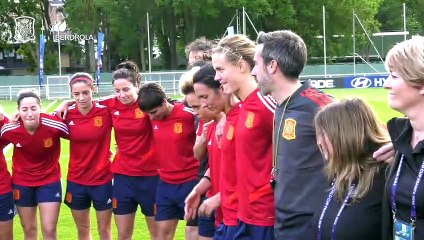 España Se Conjura para el Partido ante Alemania