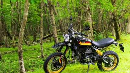 「DUCATI SCRAMBLER DESERT SLED」ダートライディングを楽しむ