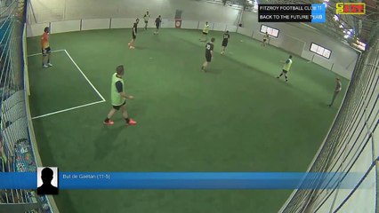 But de Gaëtan (11-5) - FITZROY FOOTBALL CLUB  Vs BACK TO THE FUTURE TEAM  - 11/06/19 20:15