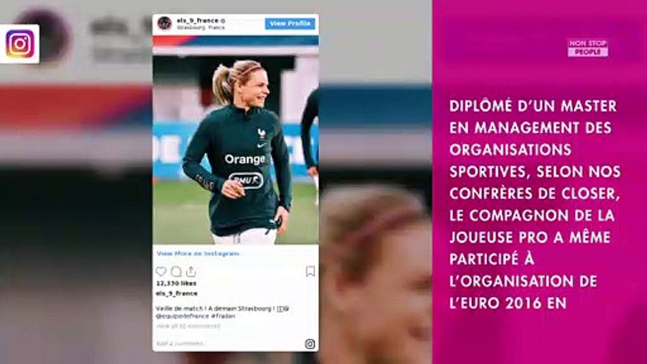 Coupe du monde féminine – Eugénie Le Sommer : qui est son fiancé Florian ?