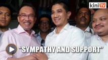 Anwar: I expressed my concern and sympathy to Azmin