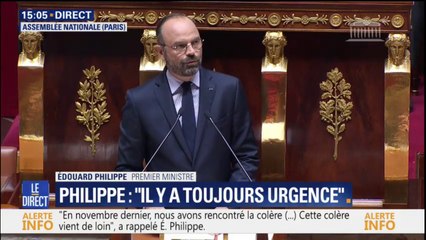 Acte 2 du quinquennat: Edouard Philippe souligne la nécessité d'avoir "deux impératifs de constance et de cohérence"