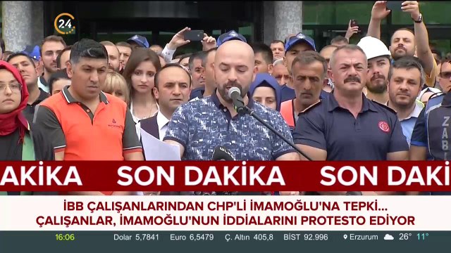 İBB çalışanlarından CHP'li İmamoğlu'na tepki