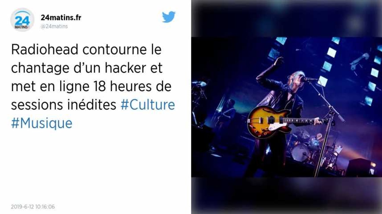 Radiohead met en ligne 18 heures d’enregistrements inédits pour contrecarrer un pirate informatique