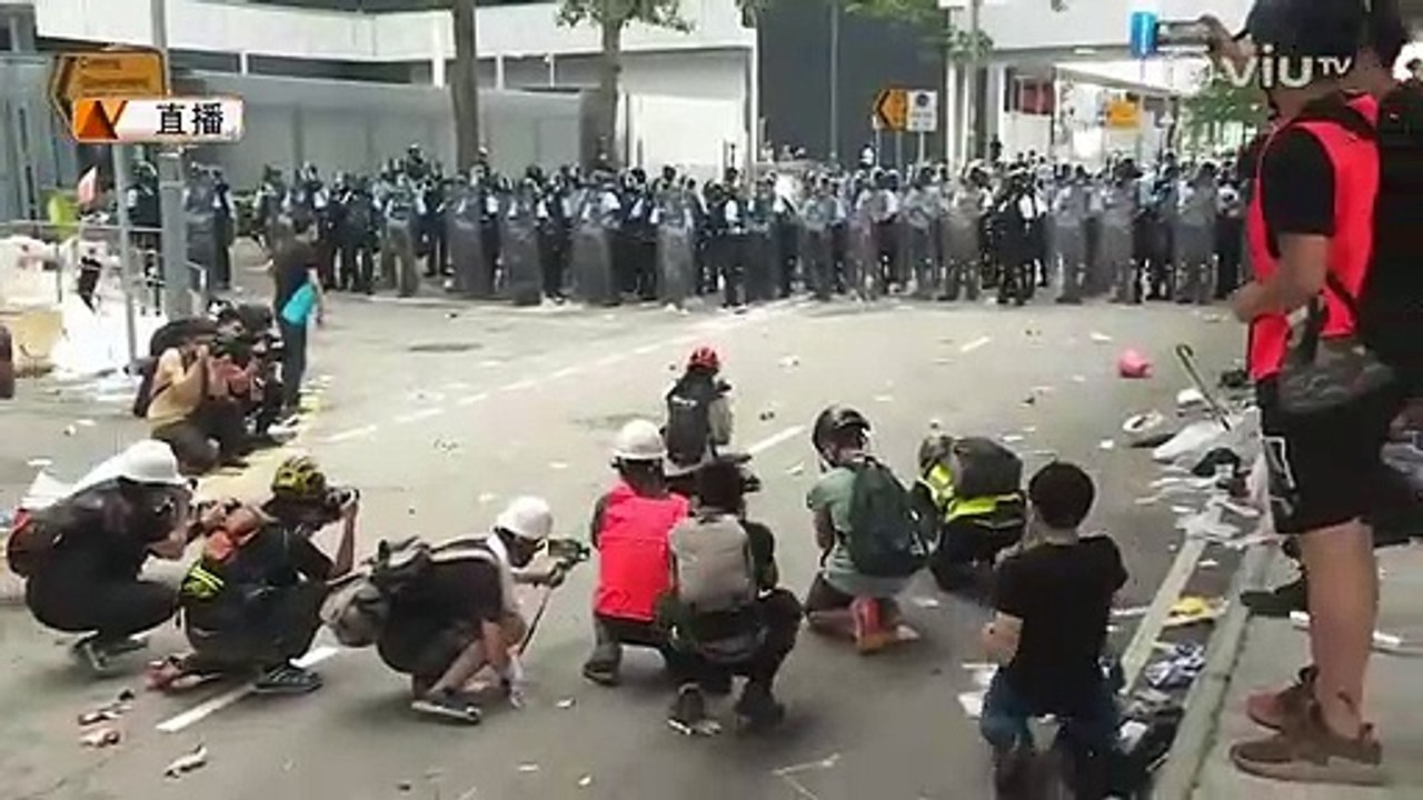 香港公安 黑警 打擊記者採訪