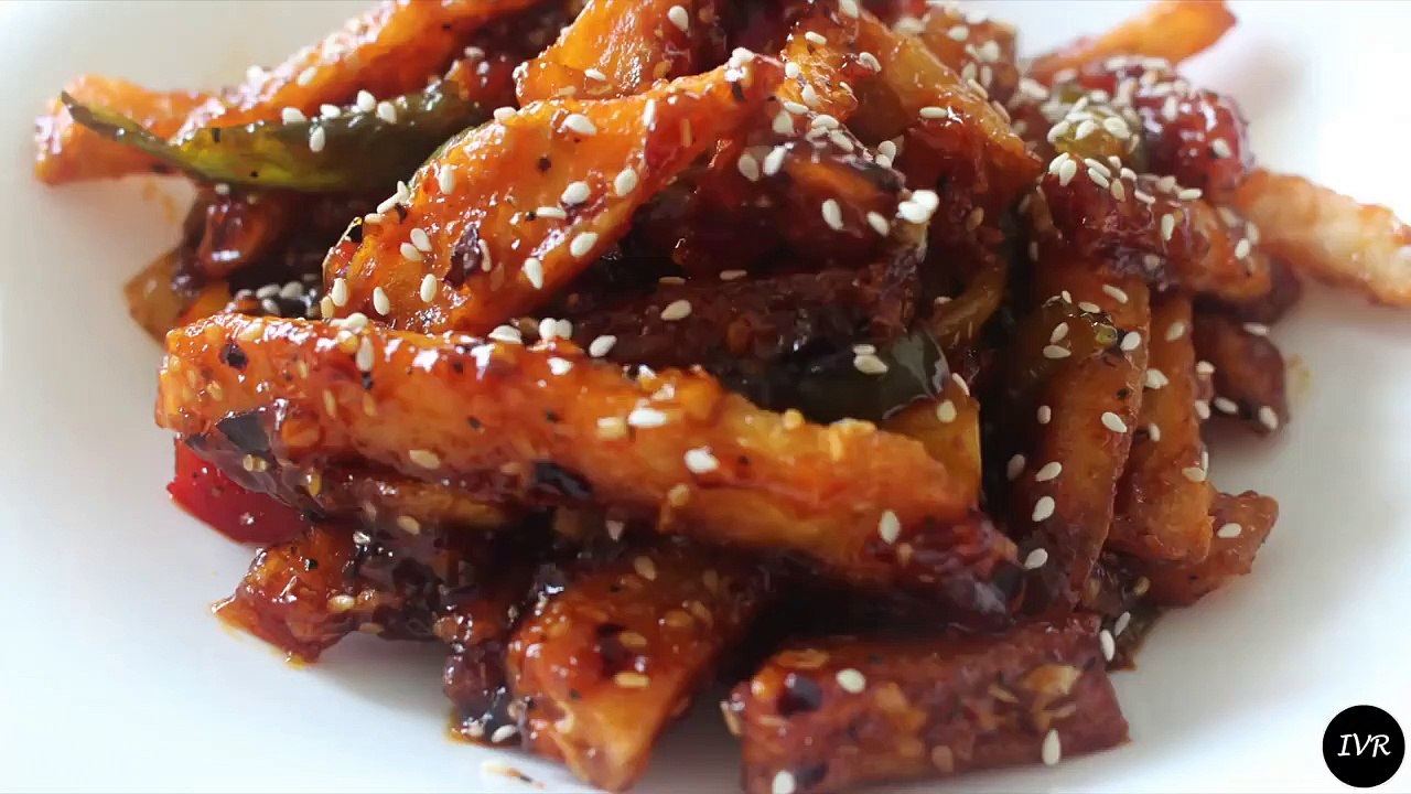 'Honey Chilli Potatoes Recipe' - Honey Chilli Potato-See How to Make this Tasty Dish -