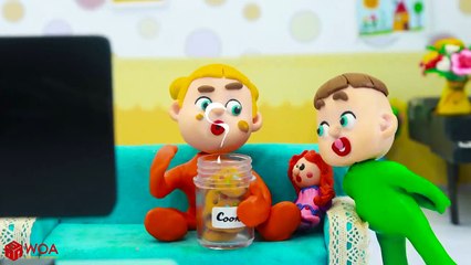 SUPERHERO BABY MAGICAL WISDOM TEETH  Play Doh Cartoons For Kids