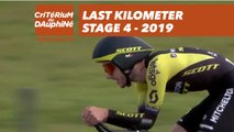 Last Kilometer / Dernier kilomètre - Étape 4 / Stage 4 - Critérium du Dauphiné 2019
