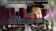 75 anos depois da guerra, este americano encontra o amor de sua vida na França (vídeo)