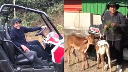 Dharmendra Farming video At His Farmhouse Goes VIRAL - Full Inside Pictures