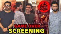 Game Over Movie Special Screening - Vicky Kaushal, Anurag Kashyap, Gulshan Devaiah, - Others