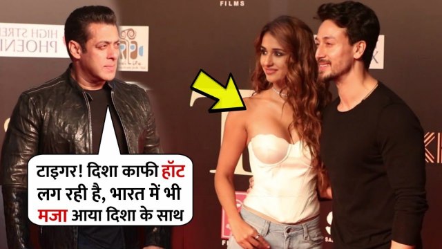 Salman Khan, Tiger Shroff and Disha Patani Grand Entry at Bharat Premiere - Many Celebs Attend