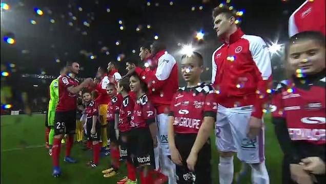 J22 EA Guingamp - Stade de Reims ( 0-1 ) - Résumé - (EAG - REIMS) 2018-19