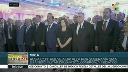 Siria conmemora con Rusia y Cuba destacadas fechas para estos países