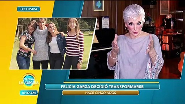 Los tratamientos hormonales han ayudado en el cambio de género de Felicia. | Venga La Alegría