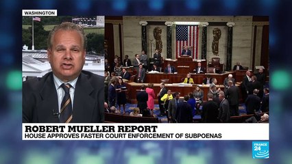 What does the House's resolution on subpoenas mean?