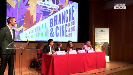 Juliette Binoche présidente engagée du festival "Branche & Ciné" (Exclu Vidéo)