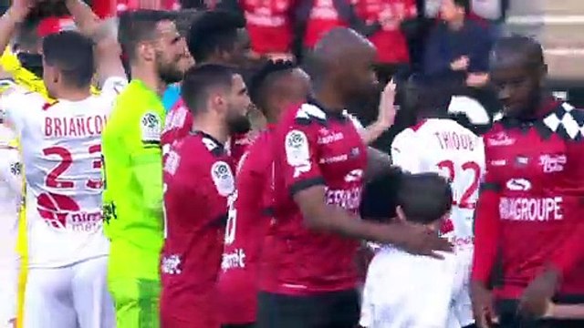 J37 EA Guingamp - Nîmes Olympique ( 2-2 ) - Résumé - (EAG - NIMES) 2018-19