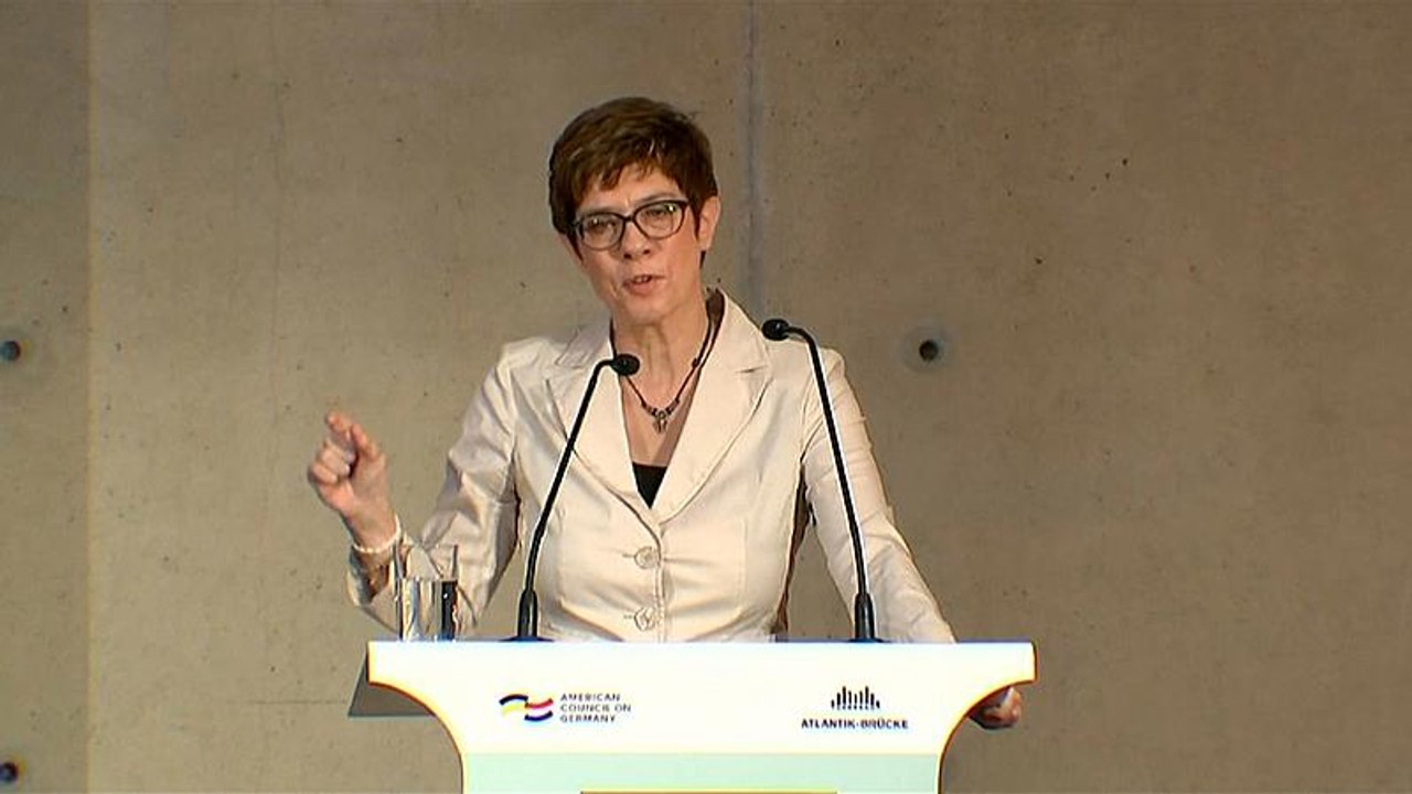 Klima-Vorbild USA: Setzt Kramp-Karrenbauer auf Trump?