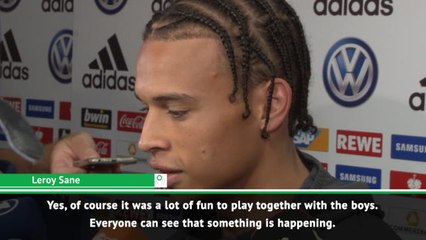 German players delighted with 8-0 win