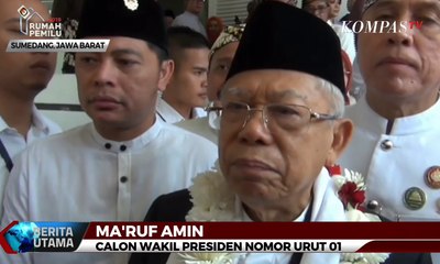 Ma’ruf Amin Bantah Tak Menjabat di 2 Bank BUMN