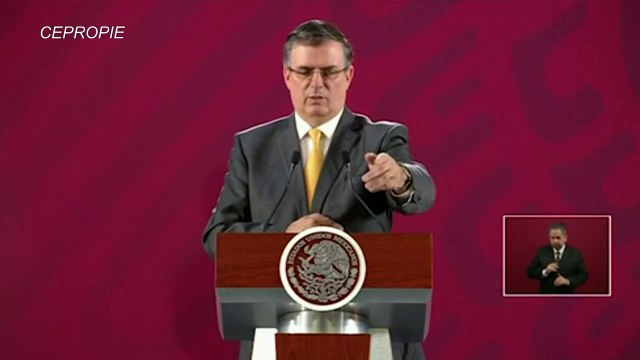 México nunca aceptará despliegue de tropas de EEUU en su territorio, dice canciller
