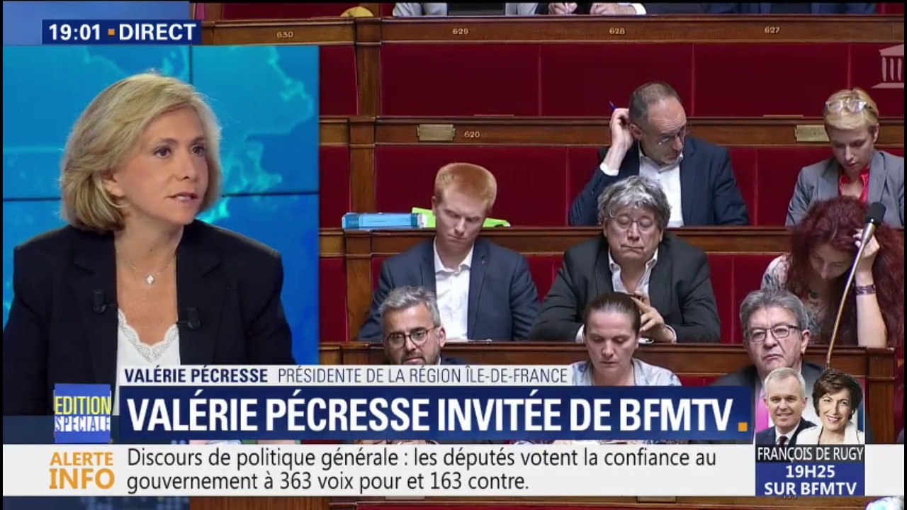 Valérie Pécresse sur le discours d'Edouard Philippe: "Pour moi, c'est plus un discours de politique minimale"