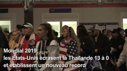 Mondial-2019 : 13 buts à 0, la joie des supporters américains