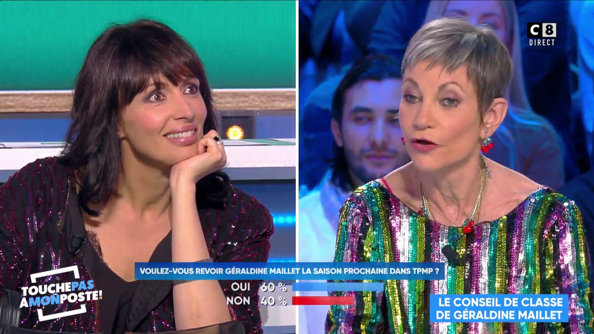Geraldine De Touche Pas A Mon Poste Géraldine Maillet encensée par l'équipe de TPMP - Vidéo Dailymotion