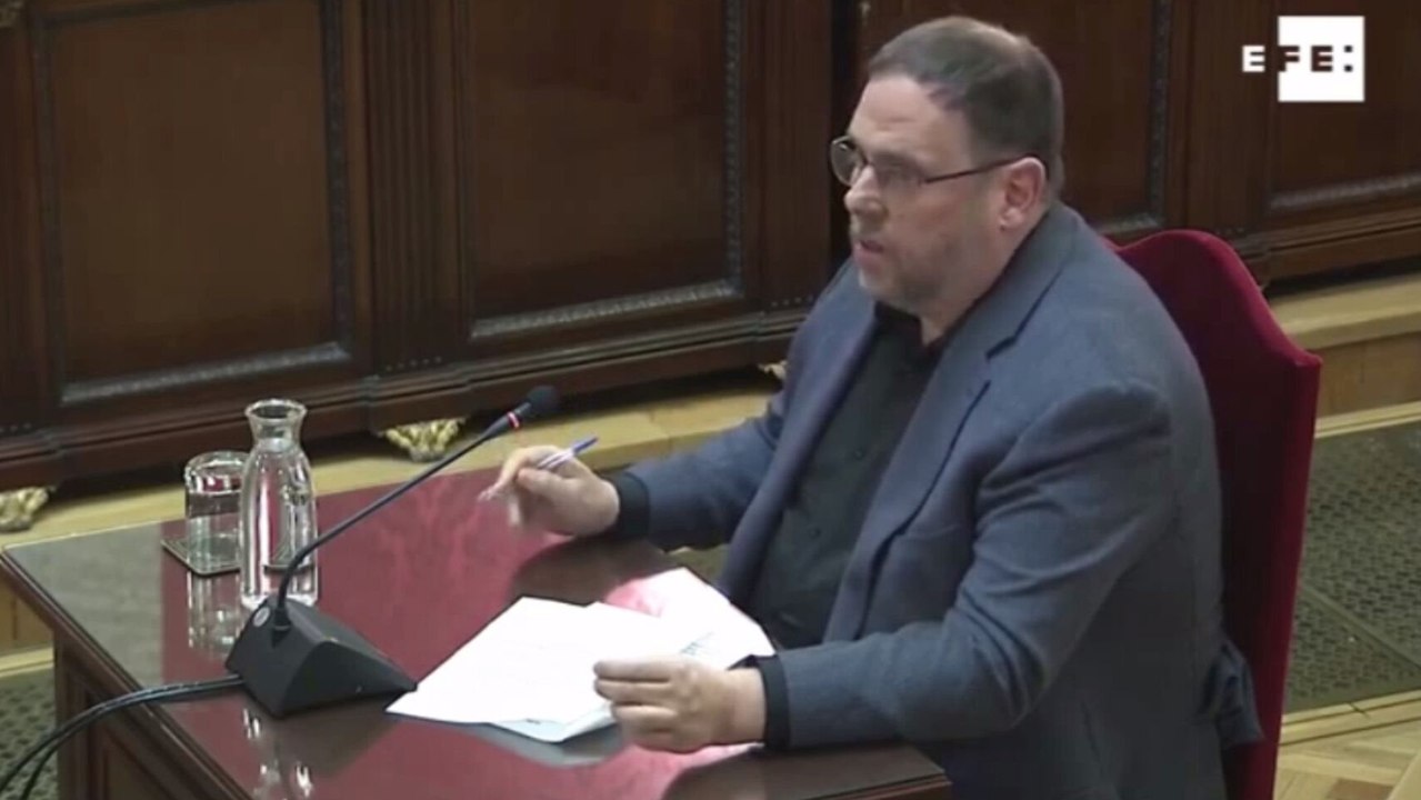 Alegato final de Oriol Junqueras