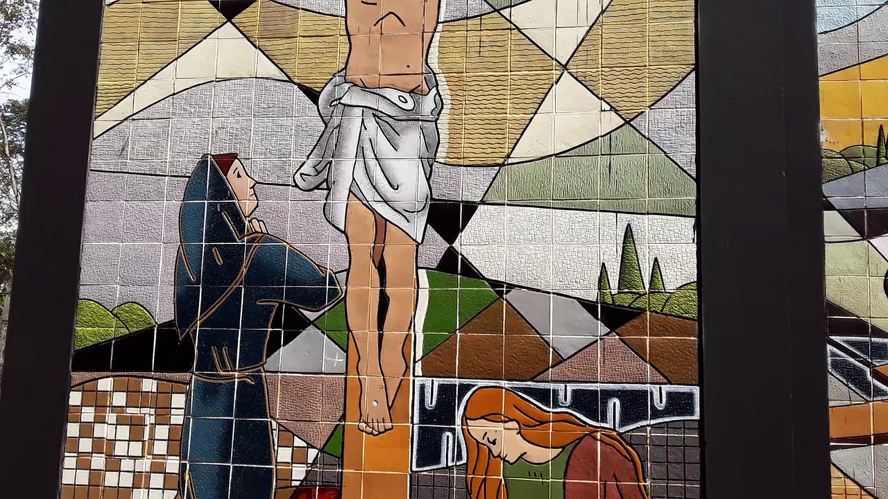 cristo pregado na cruz