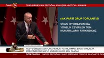 Başkan Erdoğan konuşma yapıyor