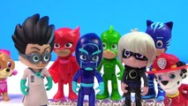 PJ Masks Romeo Puts Paw Patrol Marshall & Skye in Gummy Bears