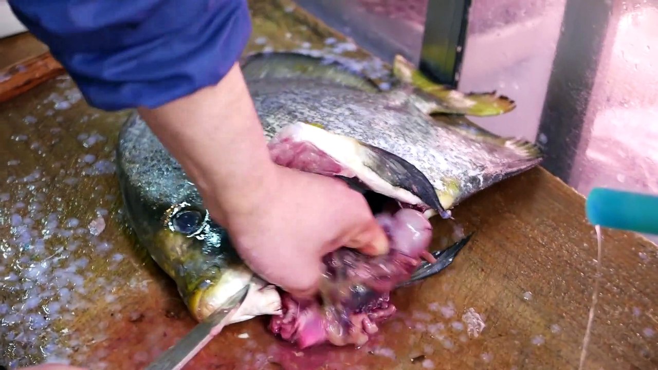 Japanese Street Food - BATFISH Fish Cutlet Okinawa Seafood Japan