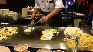 Teppanyaki JAPANESE FOOD Habachi chef