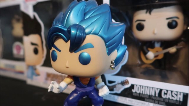 DRAGONBALLZ SSGSS VEGITO BLUE METALLIC FUNKO POP HOT TOPIC EXCLUSIVE DETAILED LOOK