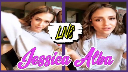 Getting Glam with Jessica Alba