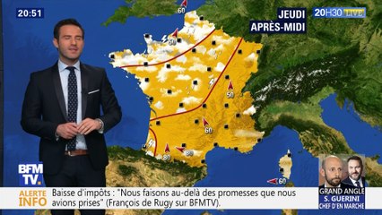 La météo pour ce jeudi 13 juin 2019