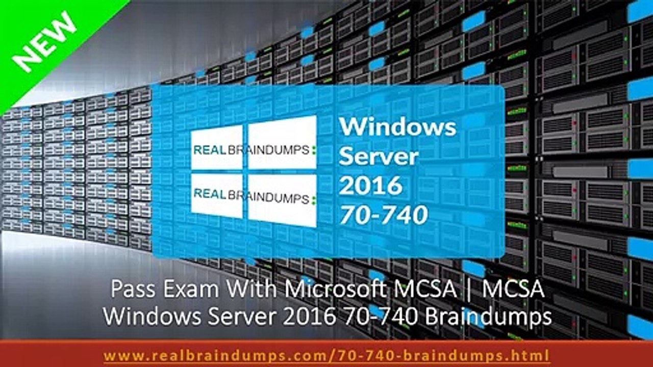 Microsoft MCSA Windows Server 2016 70-740 Exam Questions Answers