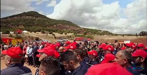 Lancement de la campagne de lutte contre les feux de forêts - Lac du Salagou - 5 juin 2019
