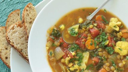 How to Make Moroccan Lentil Soup in Your Slow Cooker