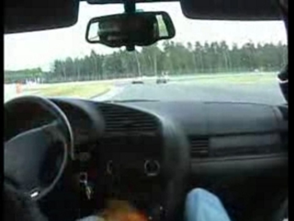 Hockenheim BMW M3 E36-petite tour sympa avec vu interieur!!