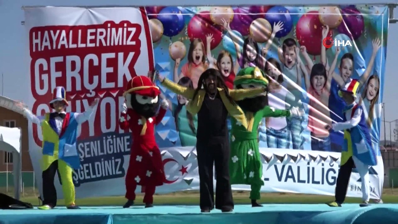 Bingöl’de yetim ve öksüz çocuklar doyasıya eğlendi