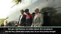 Froome to miss Tour with broken leg after crash - Brailsford