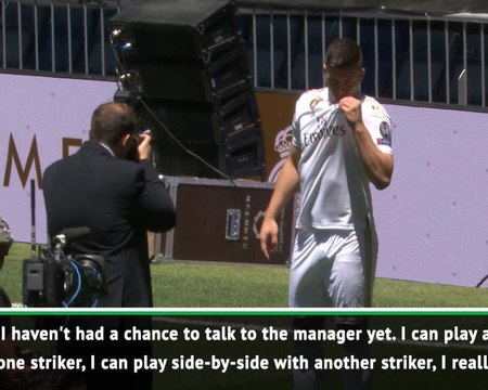 'I'm the happiest footballer in the world' - Luka Jovic presented at Real Madird