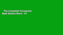The Complete Persepolis  Best Sellers Rank : #3